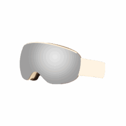 Magneet VIZZION M skimasker WHITE-SILVER