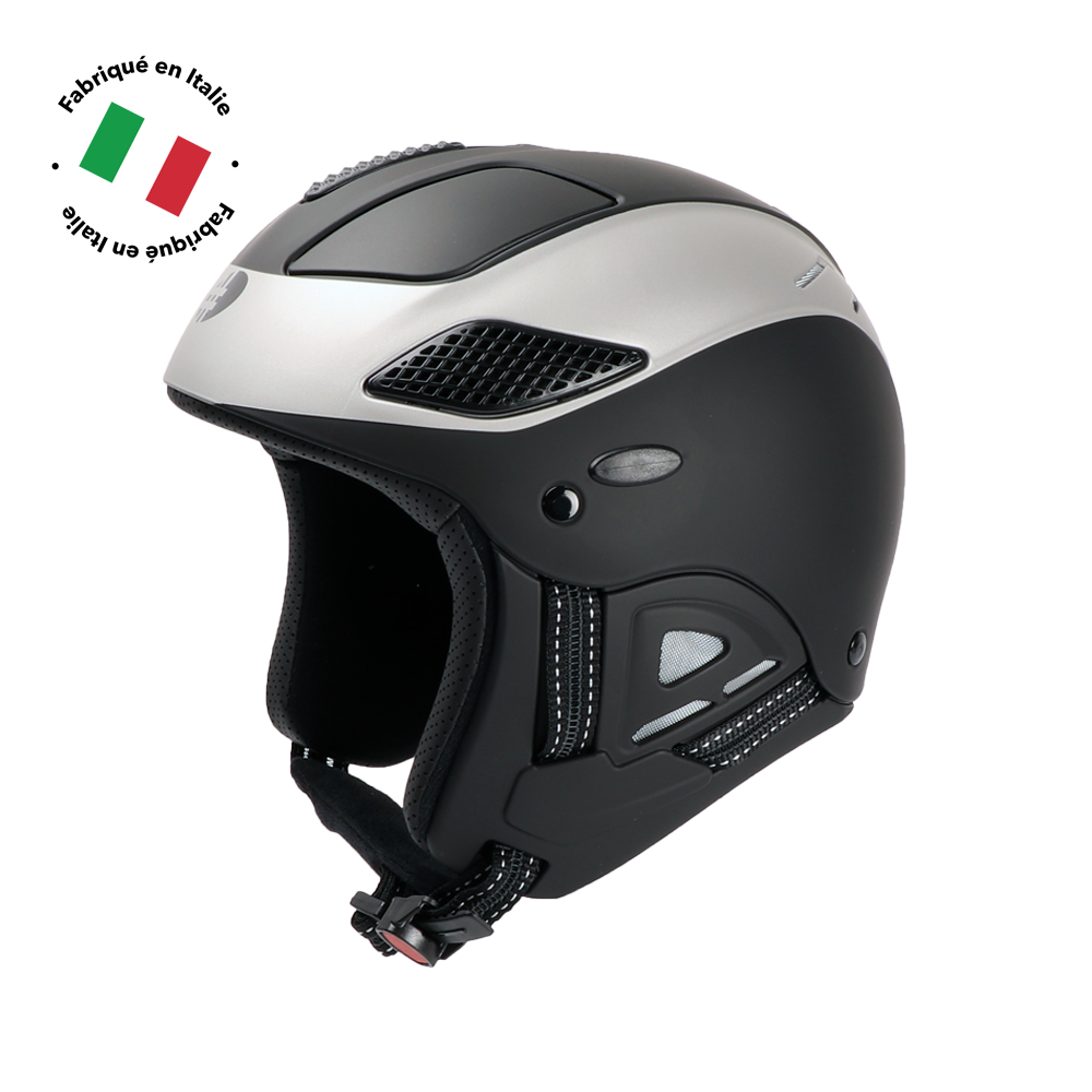LOUNA II Ventury Touchy helm - BLACK SILVER