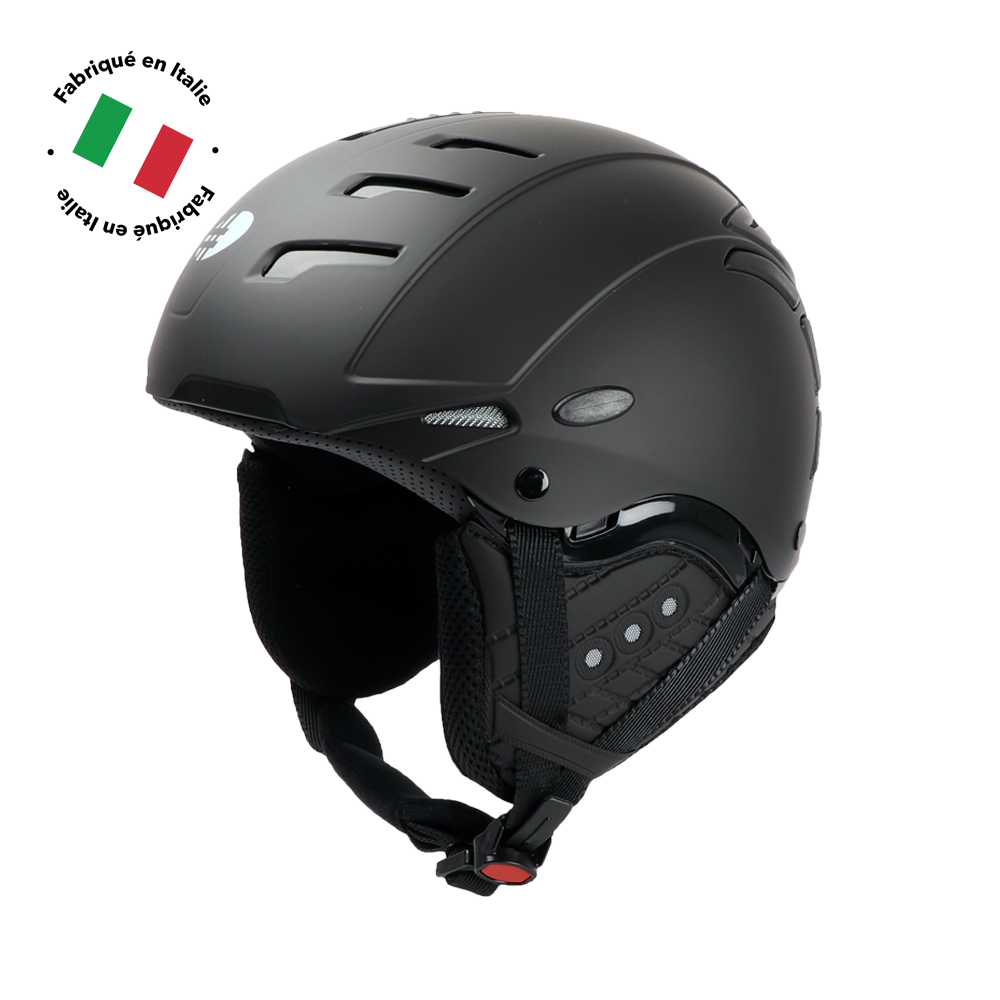 Casque ski homme noir DIEZZ VENUS sans visière design italien