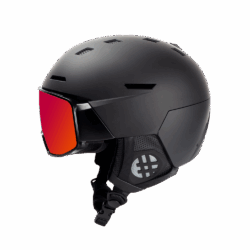 NEMESIS fotochromische S1-3 skihelm - BLACK