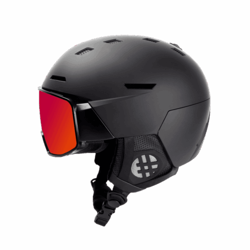 NEMESIS fotochromische S1-3 skihelm - BLACK