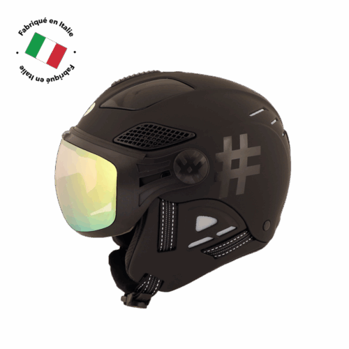 vizierhelm LOUNA2 TEMPO - BLACK TO BLACK