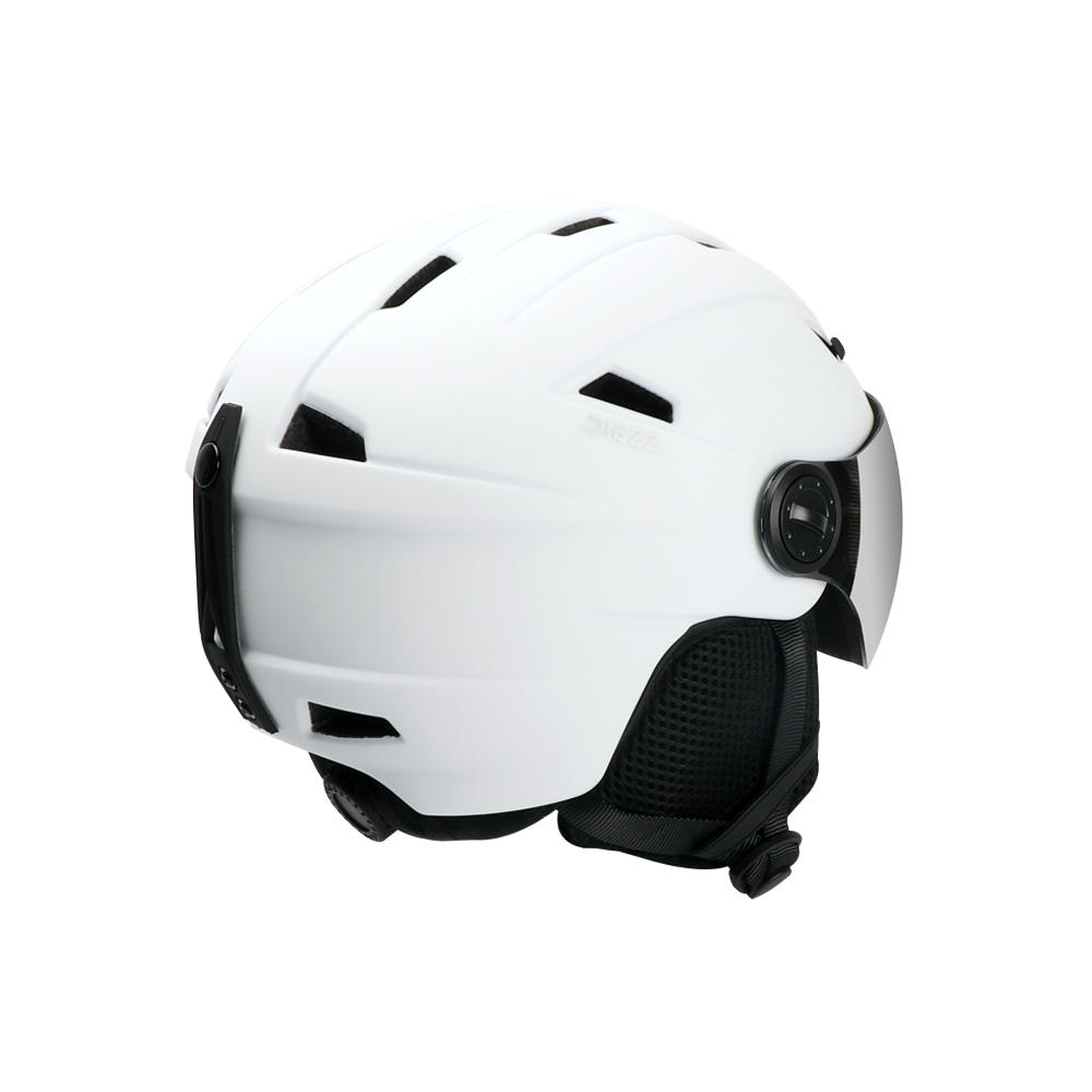 HAWKING skihelm met S3 vizier - WHITE