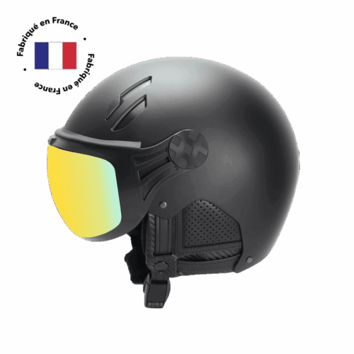 vizier skihelm MAJOR - NOIR MAT NACRE