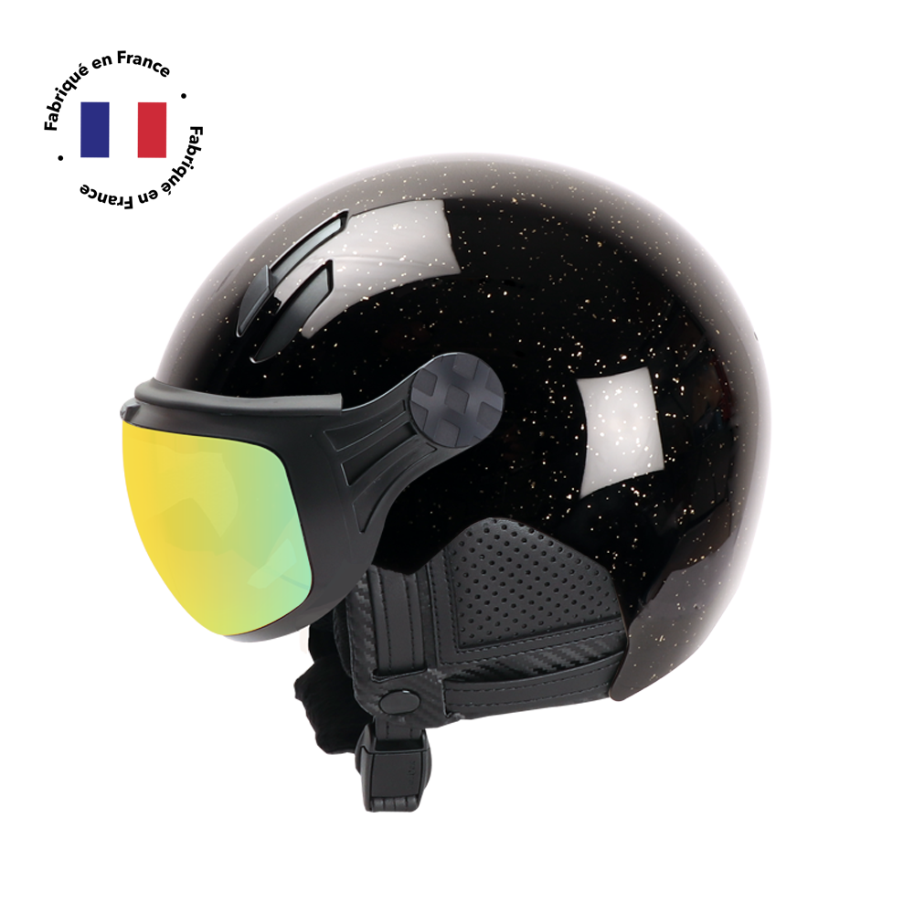 vizier skihelm MAJOR INFINITE - NOIR FEUILLES D'OR