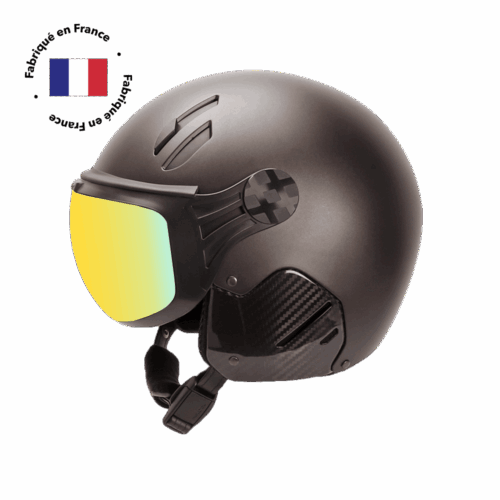 vizier skihelm MAJOR CARBON - GRAPHITE
