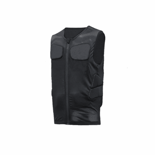 zacht beschermend vest 2AC - Black Silver