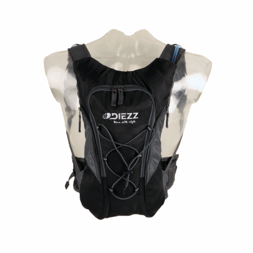 Drinkzak van 10 liter Bike-Mountain - BLACK GUNMETAL