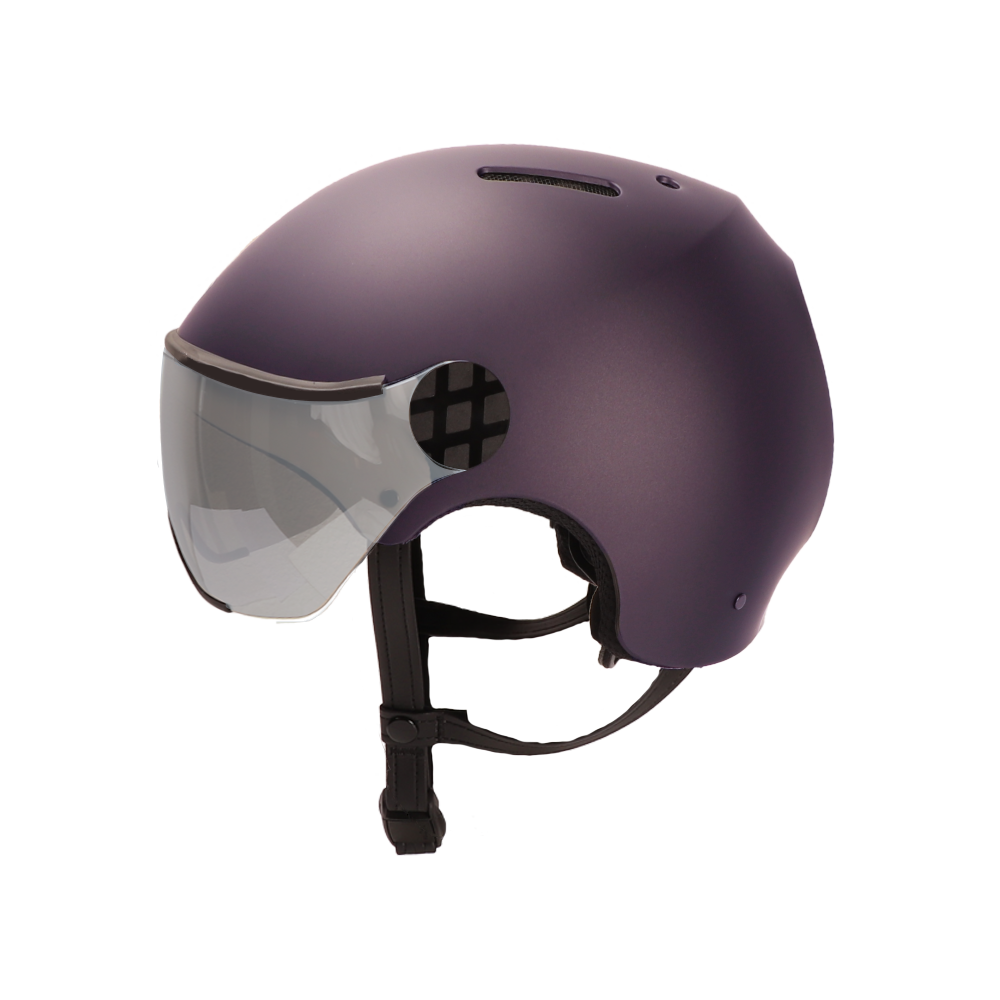 VALOR FRANCE fietshelm - PRUNE MAT