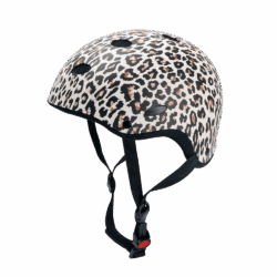 CITY farbiger Fahrradhelm ohne Visier - LEOPARD
