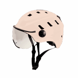 EDGE fietshelm met vizier - ROSA