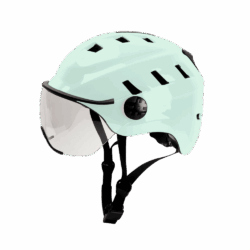 EDGE LED-fietshelm met vizier - MENTHA