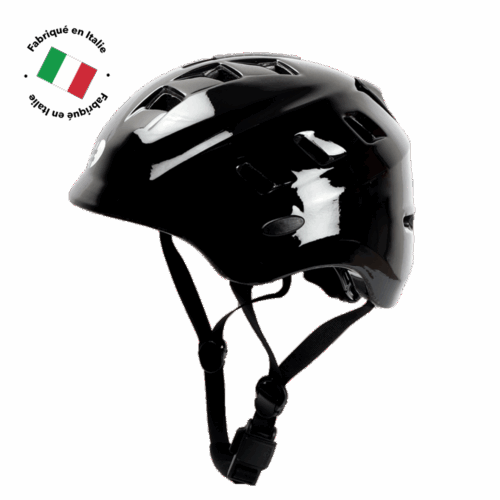 LED EDGE FIETSHELM - BLACK