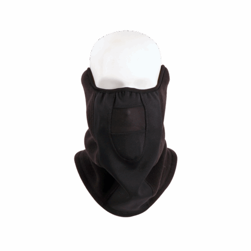 nekwarmer met oorkappen - BLACK